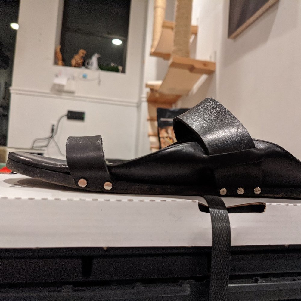 IRO Ewa slide sandals with studs